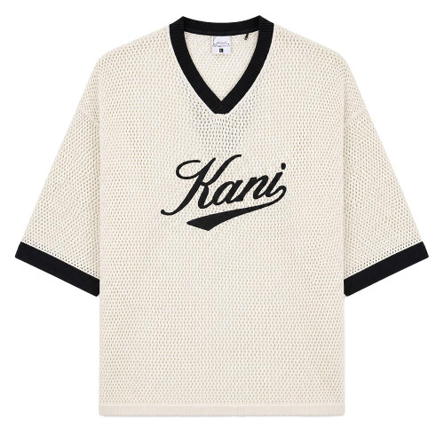 Karl Kani Ανδρική κοντομάνικη μπλούζα Cursive Varsity Crochet Boxy T-Shirt